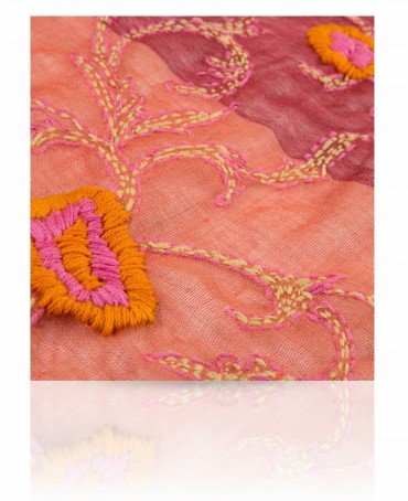 Палантин Женский ZW.EMB/RUST.OR